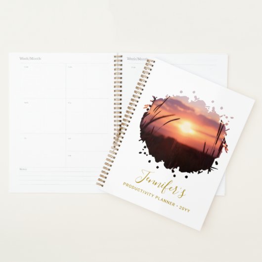 Personalisierter Chic Splash Foto Planer (Anzeige)