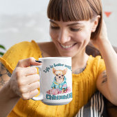 Personalisierter Chihuahua Hund Lover Kaffee Tasse
