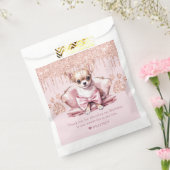 Personalisierter Chihuahua Hund mit Glitzer Geburt Geschenktütchen (Versiegelt)