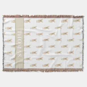 Personalisierter Chihuahua (Kurzhaar, Rehbraun) Decke