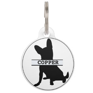 Personalisierter Chihuahua Round Pet Tag Haustiermarke