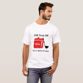 Personalisierter Chili-Abschlag T-Shirt (Vorne ganz)