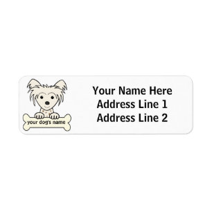 Personalisierter Chinese Crested