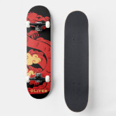 Personalisierter chinesischer Drache Skateboard (Vorderseite)