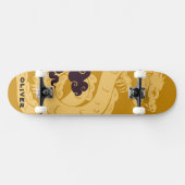 Personalisierter chinesischer Drache Skateboard (Horizontal)