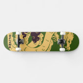 Personalisierter chinesischer Drache Skateboard (Horizontal)