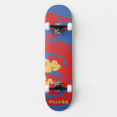Personalisierter chinesischer Drache Skateboard (Vorderseite)