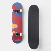Personalisierter chinesischer Drache Skateboard (Vorderseite)