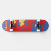 Personalisierter chinesischer Drache Skateboard (Horizontal)
