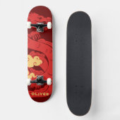 Personalisierter chinesischer Drache Skateboard (Vorderseite)