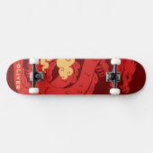 Personalisierter chinesischer Drache Skateboard (Horizontal)