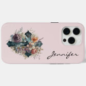 Personalisierter Christlicher Cross iPhone Case (Rückseite (Horizontal))