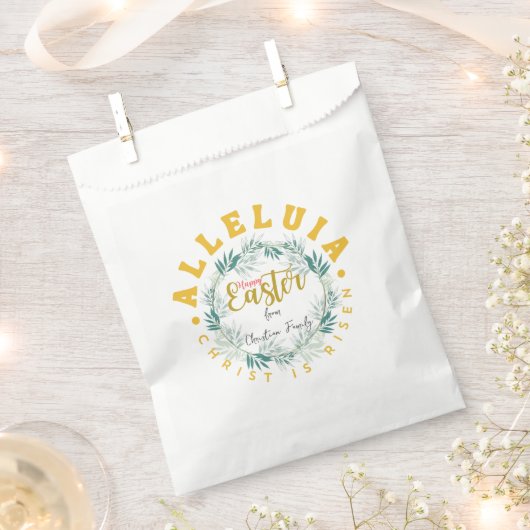Personalisierter Christlicher OsterOstern Geschenktütchen (Ausgeschnitten)