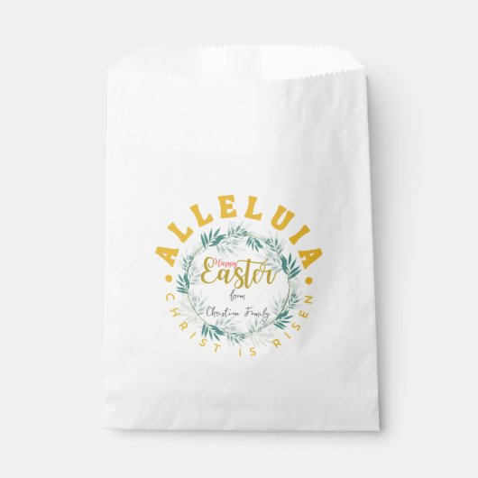 Personalisierter Christlicher OsterOstern Geschenktütchen (Vorderseite)