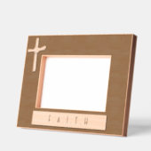 Personalisierter Christlicher Palmkreuz Geätzte Rahmen (Links)