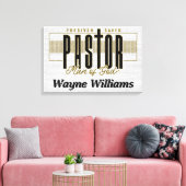 Personalisierter Christlicher Pastor Leinwanddruck (Insitu (Wohnzimmer))