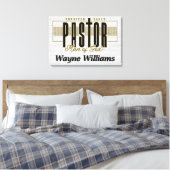 Personalisierter Christlicher Pastor Leinwanddruck (Insitu (Schlafzimmer))