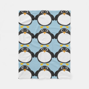 Personalisierter Chubby Penguin Fleecedecke