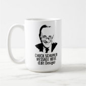 Personalisierter CHUCKSCHUMER Kaffeetasse (Links)