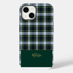 Personalisierter Clan Gordon Tartan Karo Name iPhone 14 Hülle