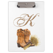 Personalisierter Clip Board Sommerlandeshochzeit R Klemmbrett (Vorderseite)