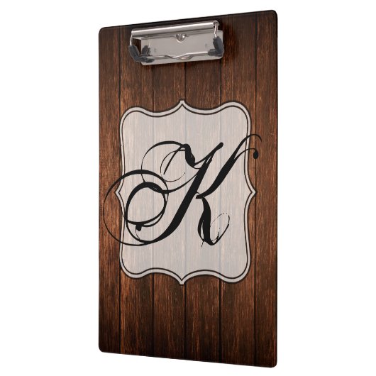 Personalisierter Clip Board Stall Holz Land Rustik Klemmbrett (Links)