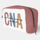 Personalisierter CNA Retro zertifizierter Krankenp Waschbeutel (Rechte Ecke)