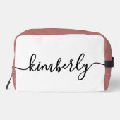 Personalisierter CNA Retro zertifizierter Krankenp Waschbeutel (Rückseite)