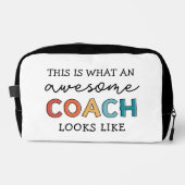 Personalisierter Coach Funny Phantastisch Coach Waschbeutel (Vorderseite)