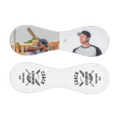 Personalisierter Coach mit 2 Foto- und Teamnamen Baseball (Paneele)