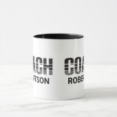 Personalisierter Coach Tasse (Zentrum)