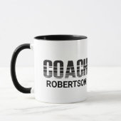 Personalisierter Coach Tasse (Links)