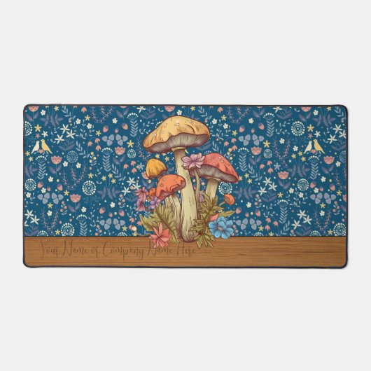 Personalisierter Cockpit-Mushroom XL Desktop V4 Schreibtischunterlage (Vorderseite)
