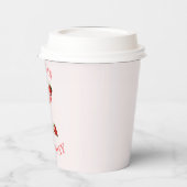 Personalisierter Cocktail Design Paper Cup Pappbecher (Links)