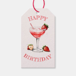 Personalisierter Cocktail Geburtstagsparty - Gesch Geschenkanhänger