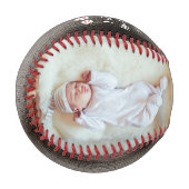 Personalisierter Collage Baseball-Tag Baseball (Vorderseite Links)