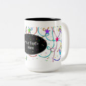 Personalisierter Confetti und Zweifarbige Tasse (VorderseiteRechts)