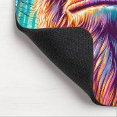 Personalisierter Cooler Bigfoot in Angesagter Sonn Mousepad (Ecke)