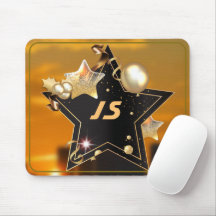 Personalisierter Cooler Black Gold Metallic Stars