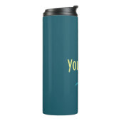 Personalisierter cooler Skater Thermosbecher (Nach links gedreht)