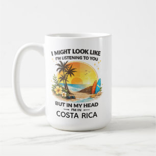 Personalisierter Costa Rica Becher, Costa Rica Ges Kaffeetasse
