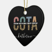 Personalisierter COTA-Assistent Keramik Ornament (Links)