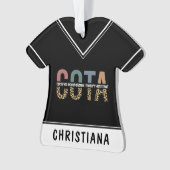 Personalisierter COTA-Assistent Ornament (Vorderseite)