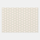 Personalisierter Cottagecore Anfangsbuchstabe Geschenkpapier Set (Vorderseite)