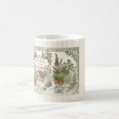 Personalisierter Cottagecore-Froschgarten  Kaffeetasse (Mittel)