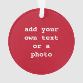 Personalisierter COVID Weihnachtsbaum Funny indivi Ornament (Rückseite)