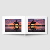 Personalisierter Cowboy auf Pferdefeier Gästebuch (Voll)