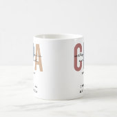 Personalisierter CPA-zertifizierter öffentlicher W Kaffeetasse (Mittel)