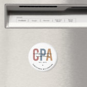 Personalisierter CPA-zertifizierter öffentlicher W Magnet (In Situ (Geschirrspüler))