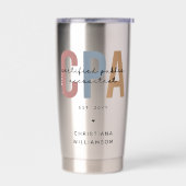 Personalisierter CPA-zertifizierter öffentlicher W Thermobecher (Links)